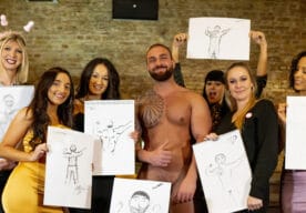 Hen Party Life Drawing Class