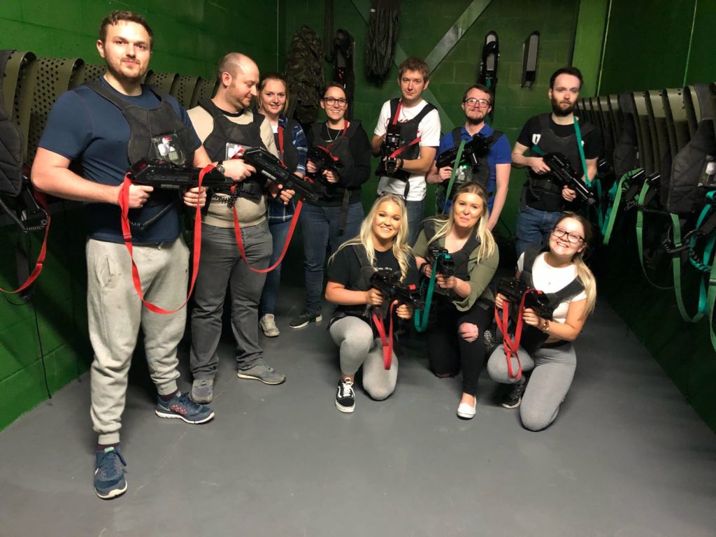 Hen Do lazer kombat oxford