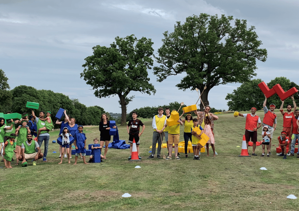 horsenden hill group team building activity