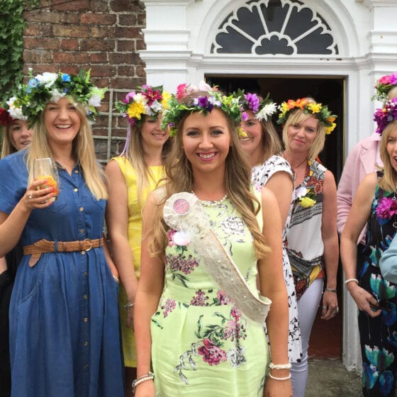 flower crown making workshop 