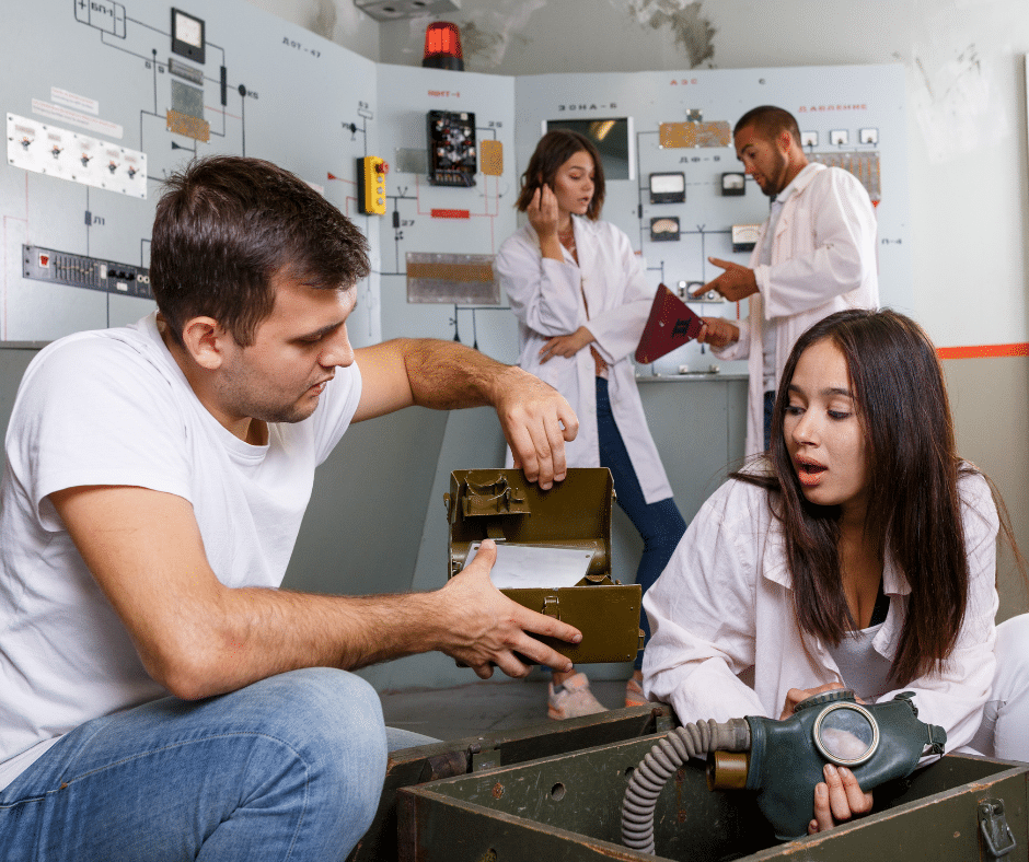 Escape Room Party Package Cardiff Red Cactus Events