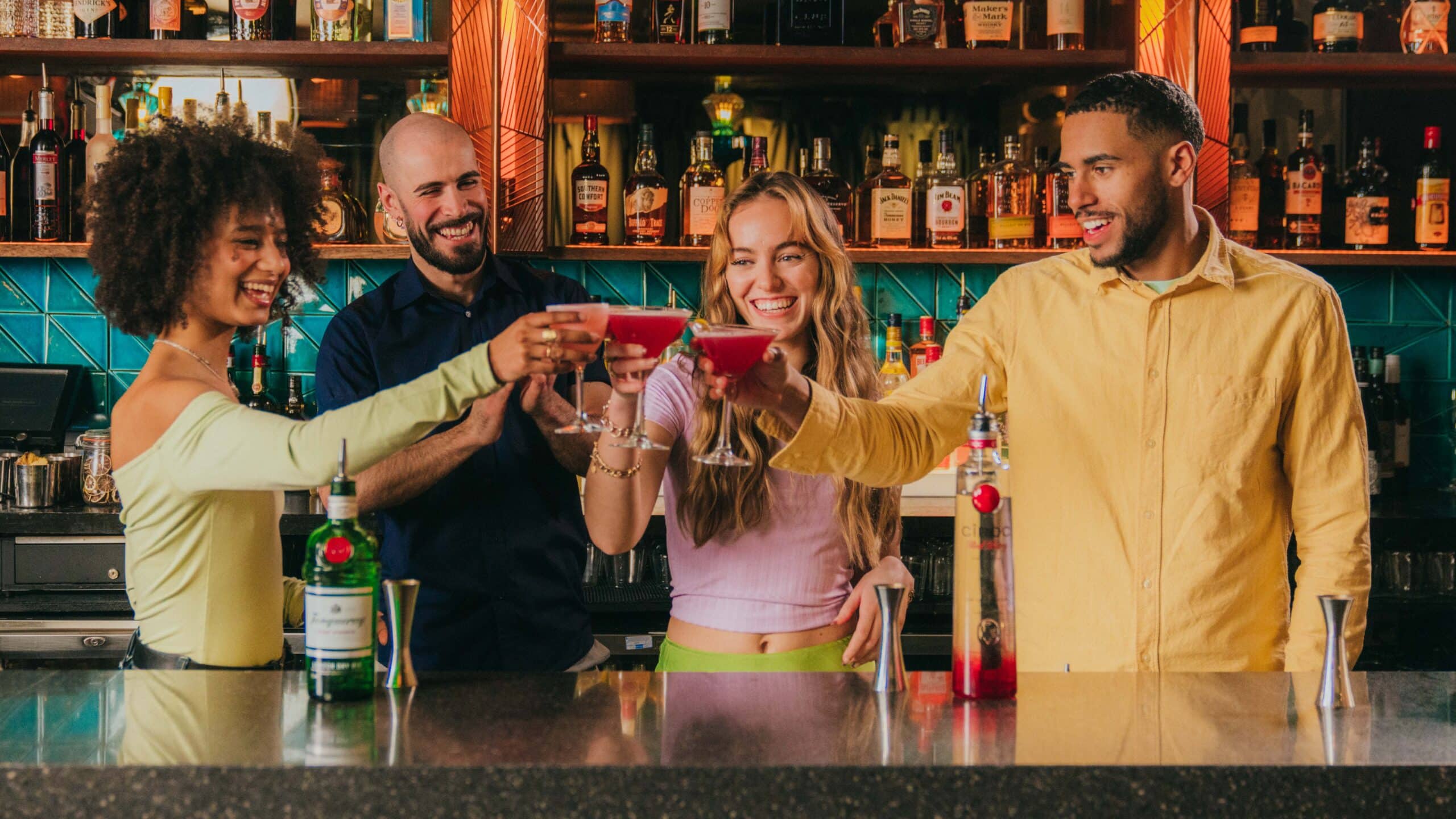 Dirty Martini Cocktail Class Group Cocktail Making Red Cactus Events