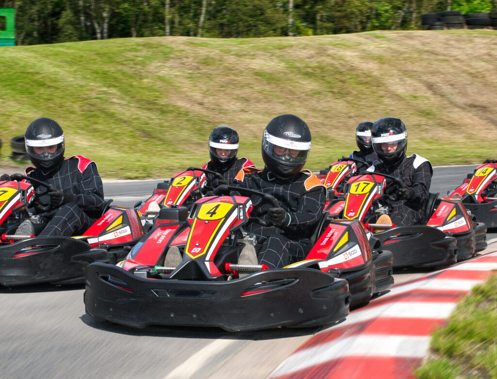 Outdoor Go Karting Package Liverpool and Manchester Red Cactus