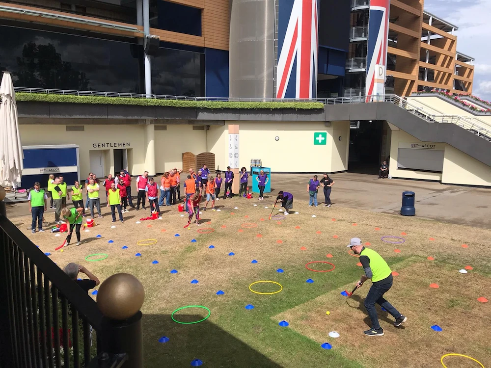 Sports Day at Racecourse