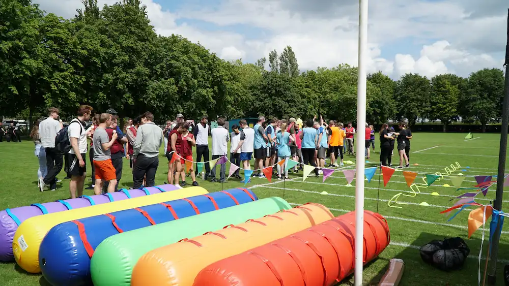 Outdoor Office Olympics Sports Day Company Summer Party Corporate Summer Party