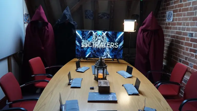 betrayers team building setup
