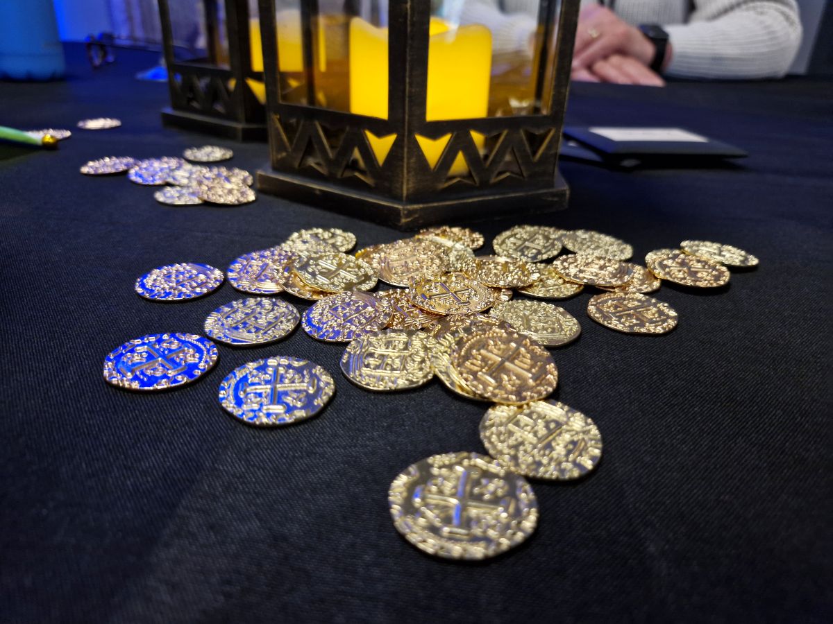 Games of Deception Coins and Lantern